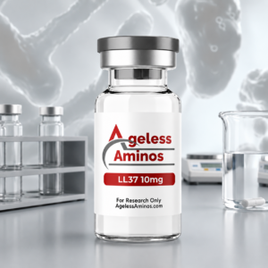 LL37 10mg research peptide by Ageless Aminos