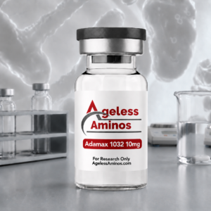 Adamax 1032 10mg research vial by Ageless Aminos
