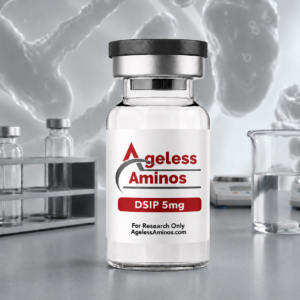DSIP 5mg research peptide vial – Ageless Aminos